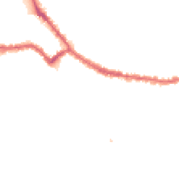Night-time road noise heatmap for NW10 2LN