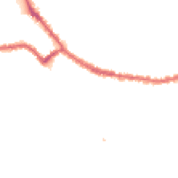 Night-time road noise heatmap for NW10 2NW