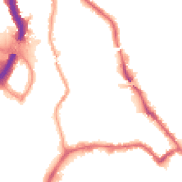 Night-time road noise heatmap for NW10 2UT