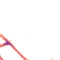 Night-time road noise heatmap for NW10 3AQ