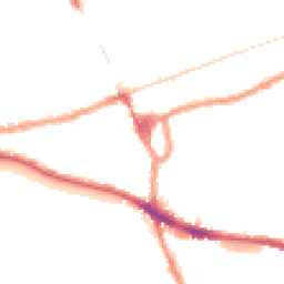 Night-time road noise heatmap for NW10 3JD