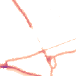 Night-time road noise heatmap for NW10 3ND