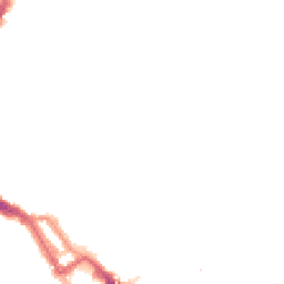 Night-time road noise heatmap for NW10 3UB