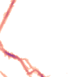 Night-time road noise heatmap for NW10 4BS