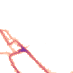 Night-time road noise heatmap for NW10 4HN