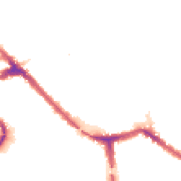 Night-time road noise heatmap for NW10 4QJ