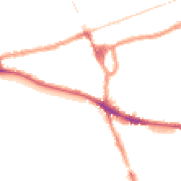 Night-time road noise heatmap for NW10 5GJ
