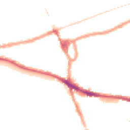 Night-time road noise heatmap for NW10 5LL