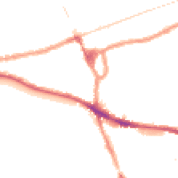 Night-time road noise heatmap for NW10 5LN