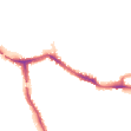 Night-time road noise heatmap for NW10 5NL