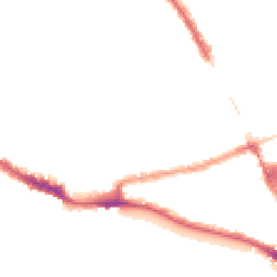 Night-time road noise heatmap for NW10 5SB