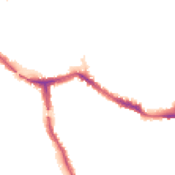 Night-time road noise heatmap for NW10 6BL