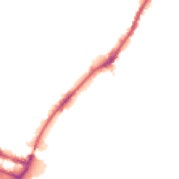 Night-time road noise heatmap for NW10 6LB