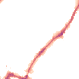 Night-time road noise heatmap for NW10 6NF