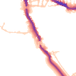 Daytime road noise heatmap for NW10 6QY
