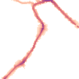 Night-time road noise heatmap for NW10 6TR