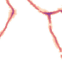 Night-time road noise heatmap for NW10 6UF