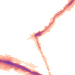 Night-time road noise heatmap for NW10 7JJ