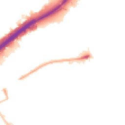 Night-time road noise heatmap for NW10 7RJ