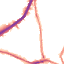 Night-time road noise heatmap for NW10 8HU