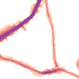 Night-time road noise heatmap for NW10 8HX