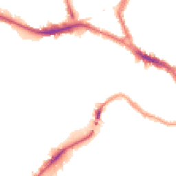 Night-time road noise heatmap for NW10 8NJ