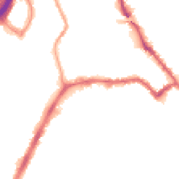 Night-time road noise heatmap for NW10 9AF