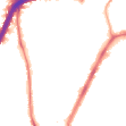Night-time road noise heatmap for NW10 9AQ