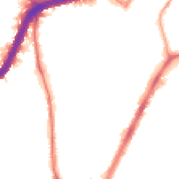 Night-time road noise heatmap for NW10 9BS