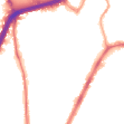 Night-time road noise heatmap for NW10 9BZ