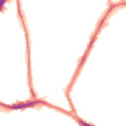 Night-time road noise heatmap for NW10 9EY