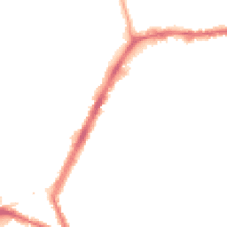 Night-time road noise heatmap for NW10 9SB