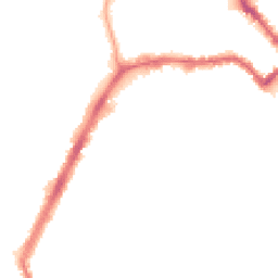 Night-time road noise heatmap for NW10 9SY