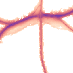 Night-time road noise heatmap for NW11 0AG