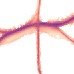 Night-time road noise heatmap for NW11 0AZ