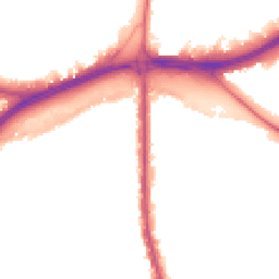 Night-time road noise heatmap for NW11 0BH