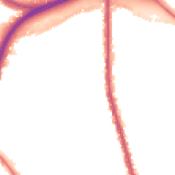 Night-time road noise heatmap for NW11 0DD
