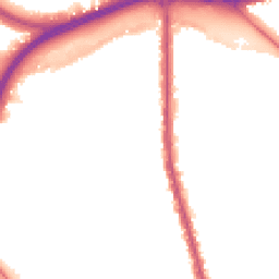 Night-time road noise heatmap for NW11 0DH