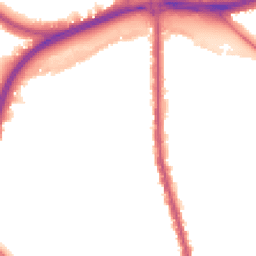 Night-time road noise heatmap for NW11 0DJ