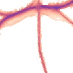 Night-time road noise heatmap for NW11 0DN