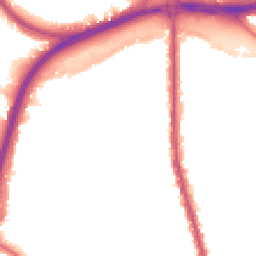 Night-time road noise heatmap for NW11 0DS