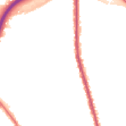 Night-time road noise heatmap for NW11 0ED