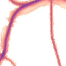 Night-time road noise heatmap for NW11 0EE