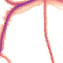 Night-time road noise heatmap for NW11 0EJ