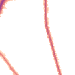 Night-time road noise heatmap for NW11 0HH