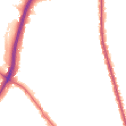 Night-time road noise heatmap for NW11 0JA