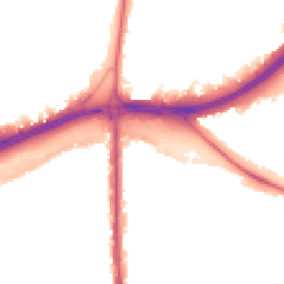 Night-time road noise heatmap for NW11 6AL