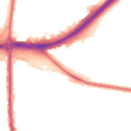 Night-time road noise heatmap for NW11 6BH