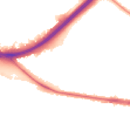 Night-time road noise heatmap for NW11 6DR