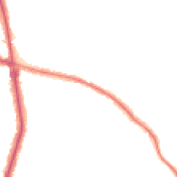 Night-time road noise heatmap for NW11 7SG